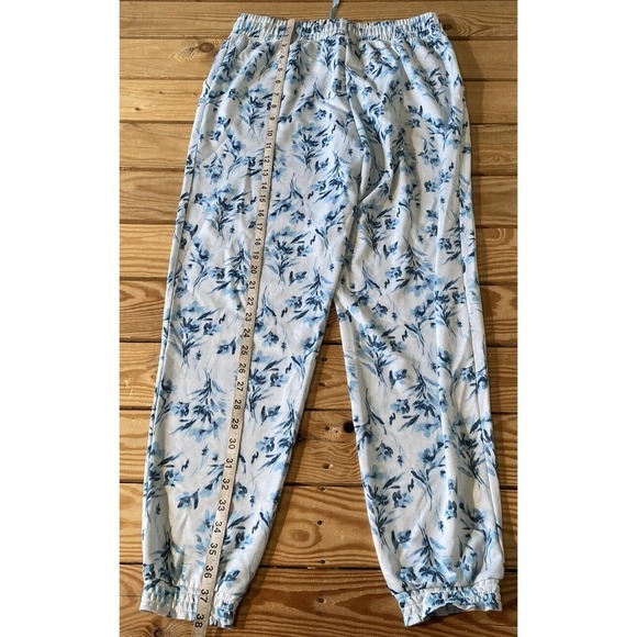 NEW Splendid Floral Elbow Sleeve Top & Jogger Set Size Small Women’s Mint - Picture 8 of 12